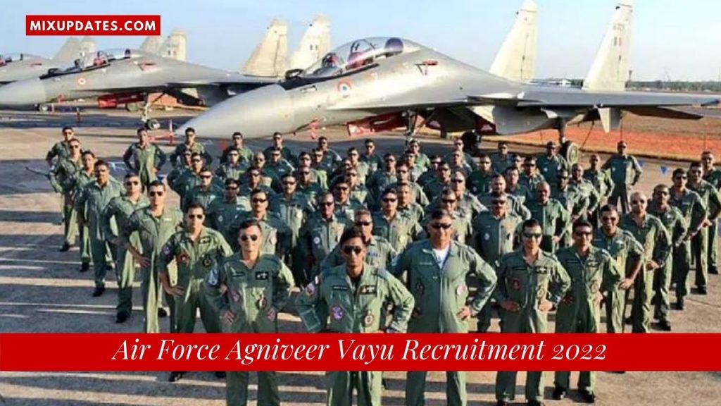 Air Force Agniveer Vayu Recruitment 2022