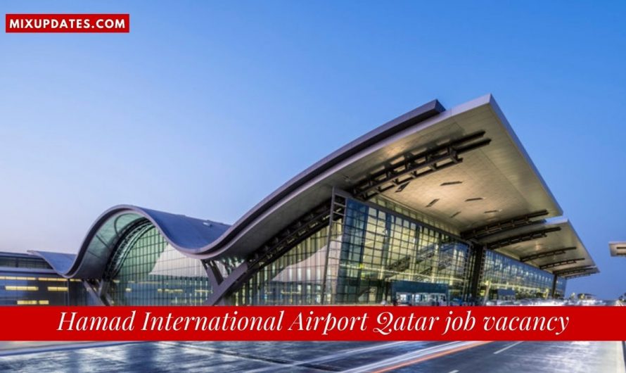 Hamad International Airport Qatar job vacancy