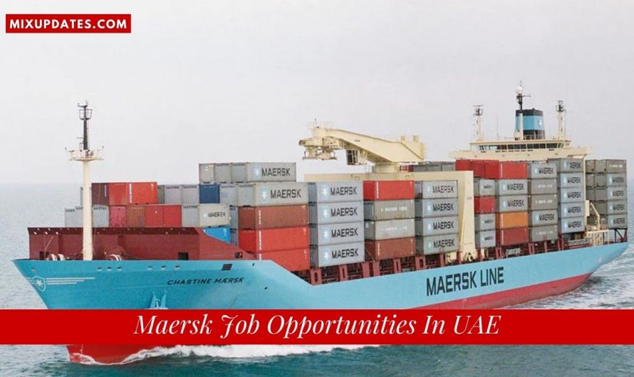 Maersk Careers Jobs Opportunities in UAE