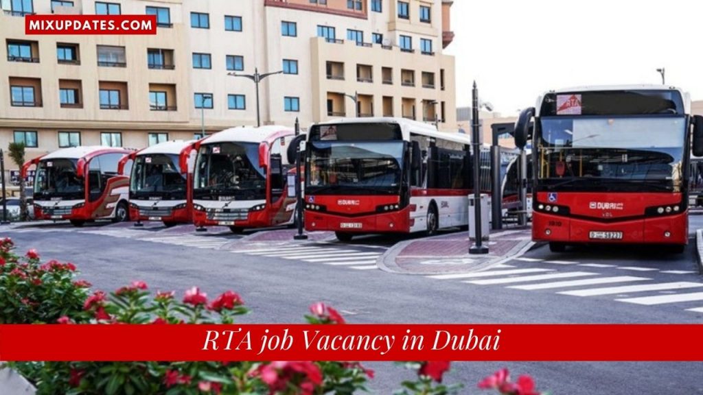 RTA Job Vacancy in Dubai