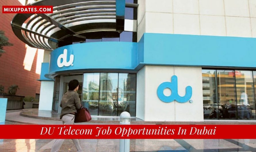 Du Telecom Job Opportunity in UAE