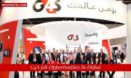 G4S Job Opportunities In Dubai