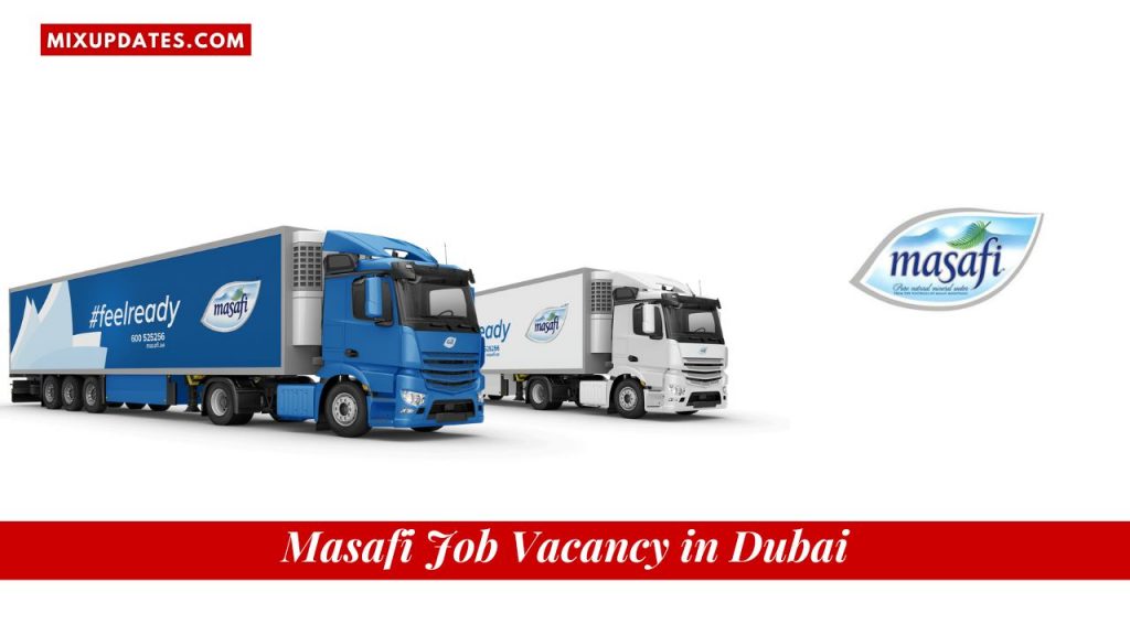 Masafi Job Vacancy in Dubai