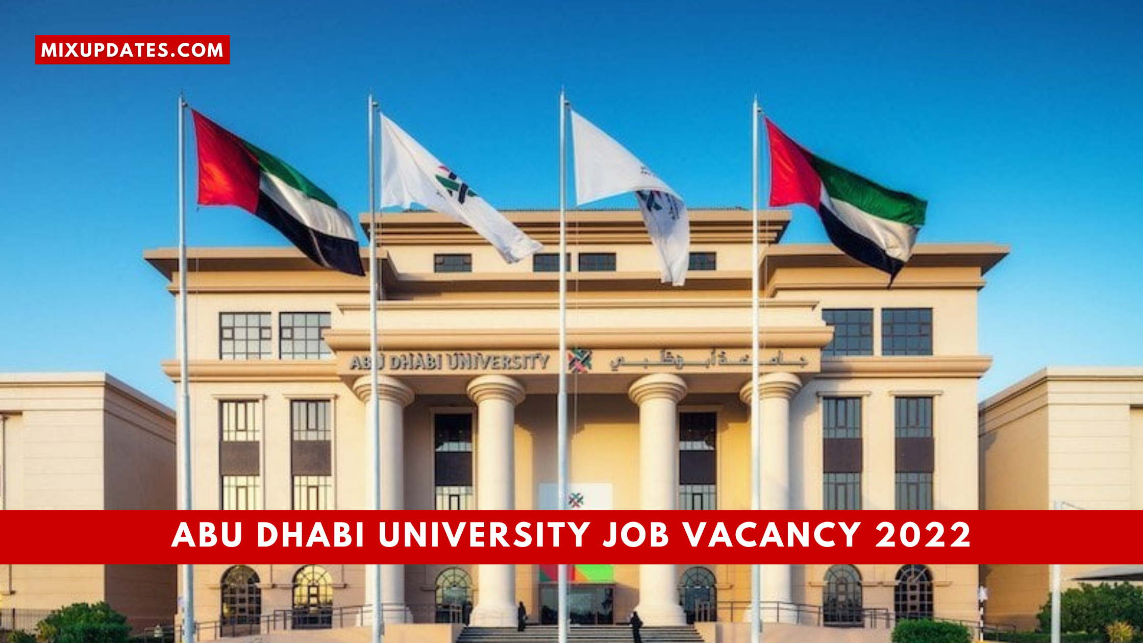 Abu Dhabi University Job Vacancies 2022