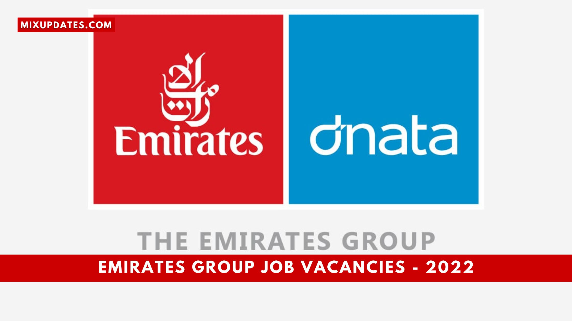 Emirates Group Job Vacancies – 2022